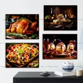 thumbnail image 4 of Cuadro sobre lienzo para pared, diseño de pino de invierno, Papá Noel, alce navideño, muñeco de nieve, carteles para decoración del hogar, impresiones, imágenes de pared para sala de estar, 4 of 5