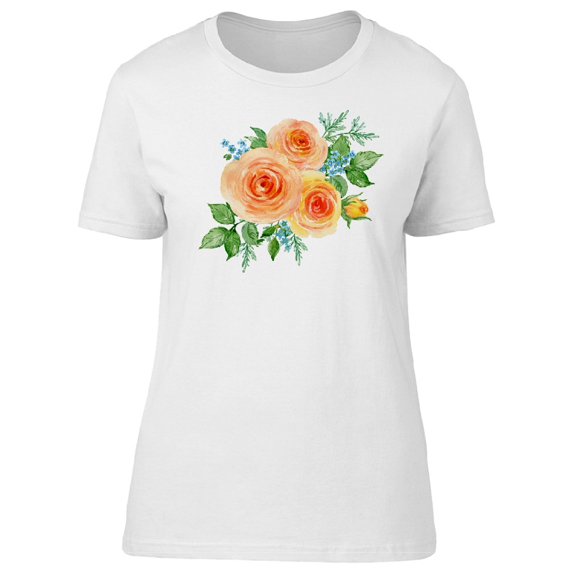 Flowers Vintage Style / Pastel Tee Women's -Image by Shutterstock