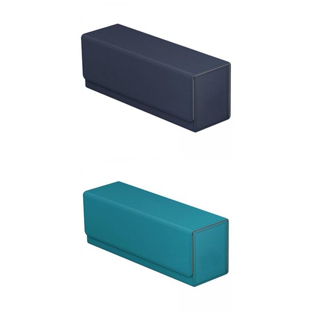 Card Deck Case,pu leather Card Deck Case Trading Card Games,Trading Card Storage Box Deck Boxes,Deck deck box deck box,card deck box baseball card storage box, perfke Estuche de baraja de cartas