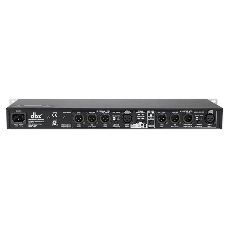 DBX 234XS Rack Mount Stereo 2/3/4-Way Crossover Pro Audio DBX 234XS Rack Mount Stereo 2/3/4-Way Crossover Pro Audio