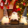 thumbnail image 7 of Scidweet 3 Pcs Christmas Gnomes, 12 inch Christmas Ornaments Gift Plush with Light for Indoor Holiday Gift Home Decor, 7 of 7