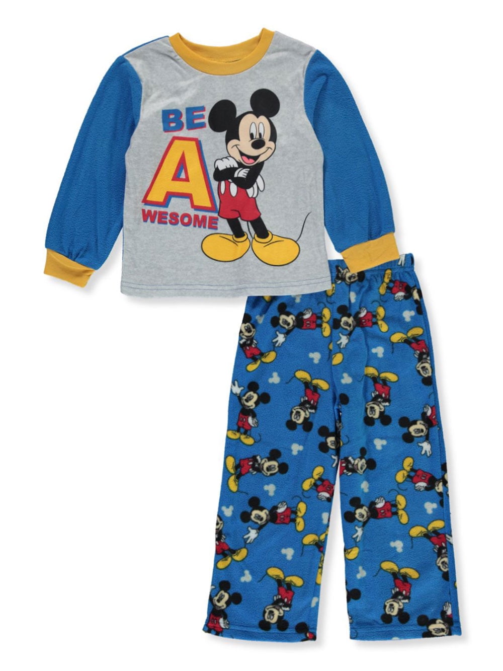 Disney Baby Boys' Mickey Mouse 2-Piece Pajama Set 
