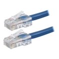 thumbnail image 1 of Monoprice FLEXboot Series - Patch cable - RJ-45 (M) to RJ-45 (M) - 7 ft - UTP - CAT 5e - blue, 1 of 2