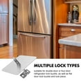 Commercial Refrigerator Lock Door Slide Lock Fridge Flat Cold