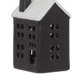 thumbnail image 4 of Holiday Time PL 4in LED Ceramic Black House Ornament Home Decor, 4 of 5