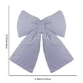 thumbnail image 3 of Christmas Velvet Bows – Tree Decorations with Zip Ties, Gift Wrap Accent for Christmas Trees, Garlands, Gifts, Doors & DIY Crafts, 3 of 5