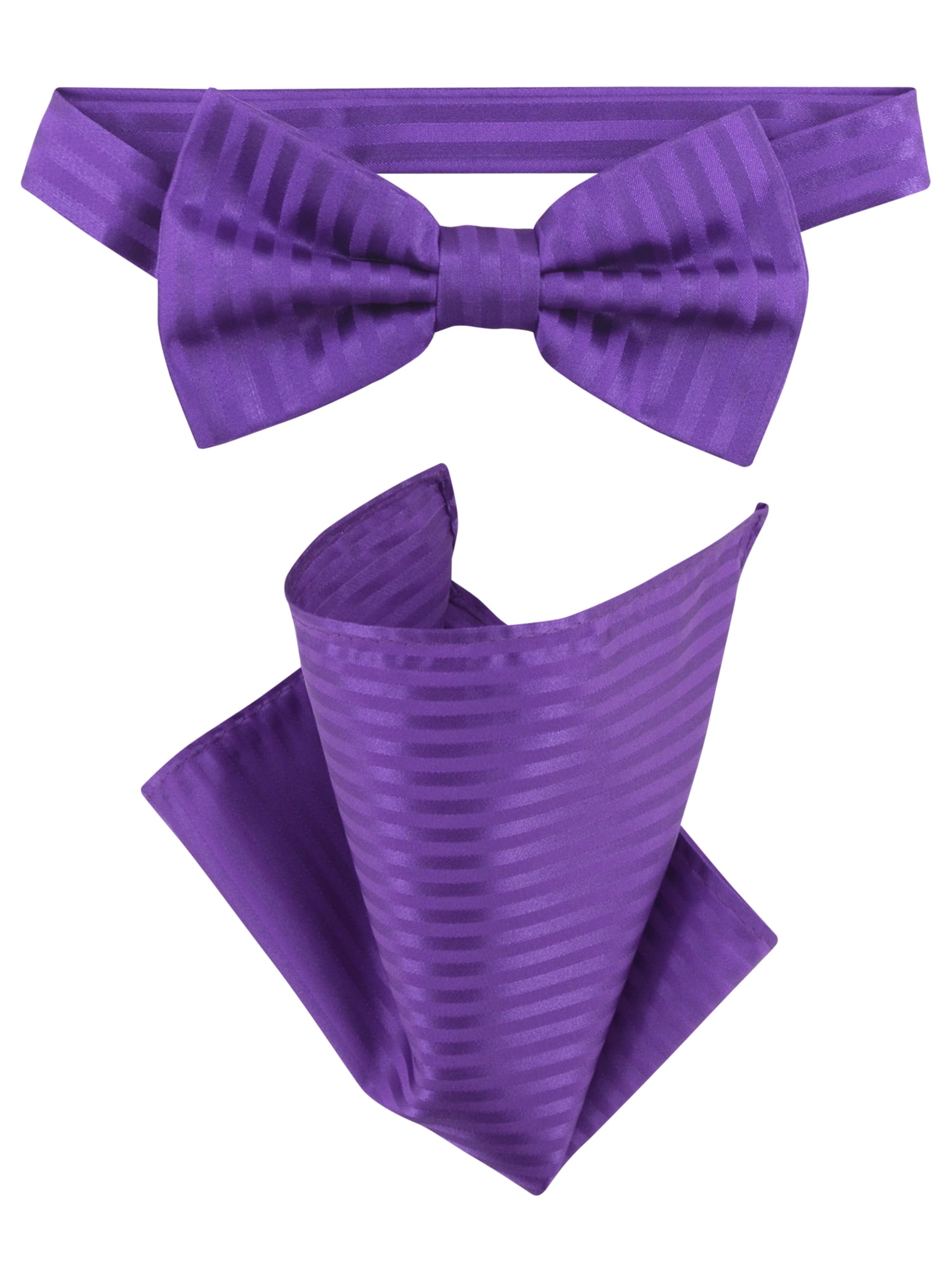 New in box Vesuvio Napoli men's self tie bow tie 100% silk formal party purple 