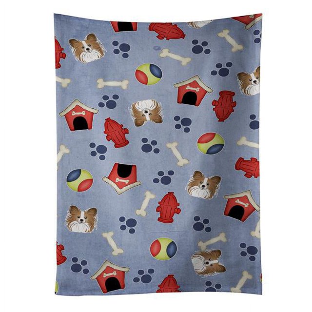 Carolines Treasures BB4027KTWL Dog House Collection Papillon Kitchen Towel
