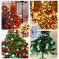 thumbnail image 5 of Bienvenido Juego de bolas de Navidad, bolas de plástico para árboles de Navidad, adornos para árboles de plástico, 5 of 5