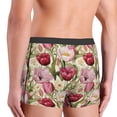 thumbnail image 4 of Bingfone Tulips Flowers Men's Underwear - Casual Stretch Boxer Briefs-X-Large, 4 of 7