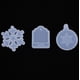 thumbnail image 5 of Wosthever Molde de silicona para copos de nieve, molde para hacer colgantes, herramienta creativa para manualidades, accesorios para Type1 NO1, 5 of 6