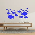 thumbnail image 4 of Sea Animals Waterproof Acrylic Mirror Wall Stickers, Removable DIY Mural, Fish Shape, for Living Room/Kid Bedroom/Bathroom/Glass, 4 of 4