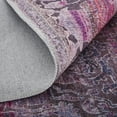 thumbnail image 6 of Feizy Voss Transitional Distressed, Pink/Purple, 1'6" x 1'6" Swatch Stain Fade Resistant Pet & Kid Friendly Casual Oriental Design Carpet for Living Dining Bed Room, 6 of 9