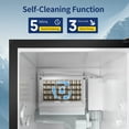 thumbnail image 3 of Coolake 15 inch 100lbs/Day Built-in Ice Maker, Stainless Steel Undercounter Ice Machine, Self-Cleaning, 30lbs Storage, 115v, 3 of 6