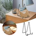 thumbnail image 2 of Wrought Display Stand Holder For Pictures Stone Paintings Ceramic Plates And Photo Albums, 2 of 8