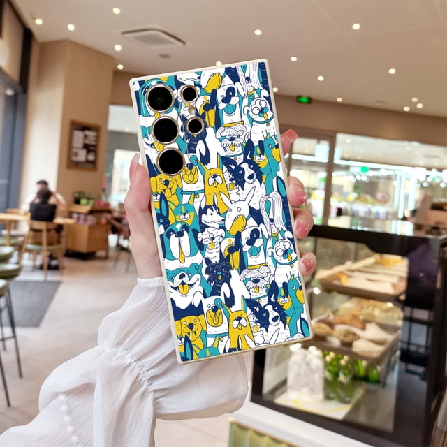 Destaca entre la multitud: colorida funda plateada para teléfono con diseño gráfico para iPhone 15 Pro Max 14 13 12 Pro 11