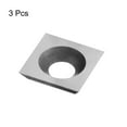 thumbnail image 3 of 3pack 11mm Square Tungsten Carbide Replacement Cutter Insert 11x11x2mm-30° Cutter Knives, 3 of 6