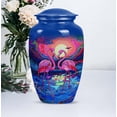 thumbnail image 5 of Vibrant Flamingo Fantasy Bird - Urn For Adult Male - Majestic Large Capacity Urn for Adult Male - Elegant and Secure Memorial - Tribute Keeper 10 Inch, 5 of 5