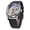Black, variant on Watches for Man, Square Retro Mechanical Watch Self-Wind Carved, Skeleton Automatic Watches Vintage Leather Strap Wristwatch