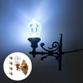 thumbnail image 1 of Diorama 1/87 Wall Light Lamp Sand Table Courtyard Model Train Scenery Golden, 1 of 8
