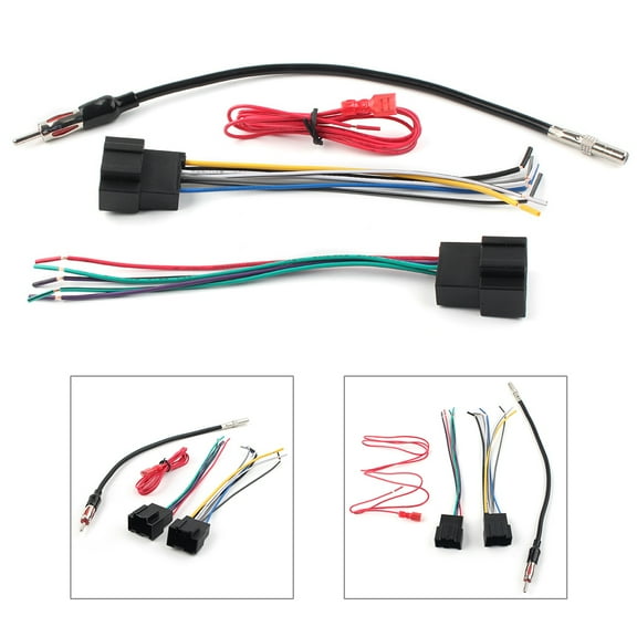 ZS Car Stereo Radio Wire Harness   Antenna for GMC SIERRA YUKON 1500 2007 2008 2009 2010 2011 2012 2013