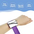 thumbnail image 3 of 3 PCS Magnetic Pin Cushion Wrist, Magnetic Sewing Pincushion, Magnetic Pin Holder Wristband for Sewi, 3 of 5