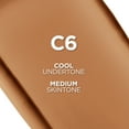 thumbnail image 3 of L'Oreal Paris True Match Cream Foundation Makeup, C6 Cool Medium, 1 fl oz, 3 of 10