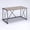 Rustic, variant on Antique Nutmeg and Black 3-Drawer Writing Desk with Metal Frame for Small Home Office, 47.25 inch Industrial Style Desk