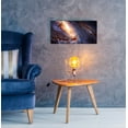 thumbnail image 4 of Epic Graffiti 'Messier 66' Hubble Space Telescope, Acrylic Glass Wall Art, 24"x12", 4 of 9