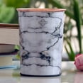 thumbnail image 2 of Indian Art Villa Copper Meena Printed Glass, Drinkware, White and Black, 9.3 oz, 2 of 4