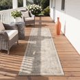 thumbnail image 2 of DEORAB Outdoor Rugs 2.5'X8' Chenille Patio Rug Three-Layer Material Imitation Silicone Spot Molding Camping Outside Rv Mat Brown, 2 of 5