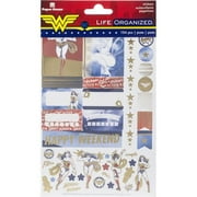 Paper House Life Organized Planner Stickers 4/Sht-Wonder Woman