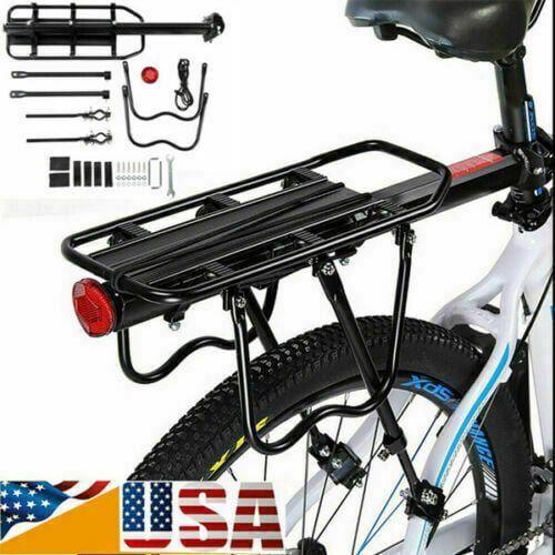 Xingny Quick Release Bicycle Rear Seat Rack Bike Luggage Shelf Carrier with Fender 