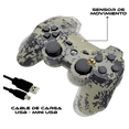 thumbnail image 4 of Control Inalámbrico Virtual Zone para PS3 y Cable de Carga Verde Militar, 4 of 5