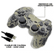 thumbnail image 4 of Control Inalámbrico Virtual Zone para PS3 y Cable de Carga Verde Militar, 4 of 5