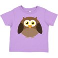thumbnail image 3 of Inktastic Owl Fat Brown Boys or Girls Toddler T-Shirt, 3 of 5