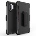 thumbnail image 1 of Pour Samsung Galaxy Note 10 Étui Hybride Robuste Armure avec Clip - Noir, 1 of 2