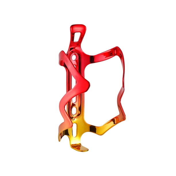 Eigraketly Soporte para portabotellas de bicicleta de carretera, soporte para vasos de aleación de aluminio para bicicletas, soporte para estante de Ciclismo oro rojo Eigraketly OD025827-03