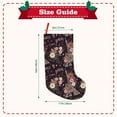 thumbnail image 3 of Lsque Romantic Paris Pattern 18 Inch Christmas Stockings, Festive Holiday Stocking for Christmas Decorations Holiday Decor, 3 of 8