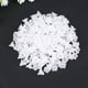 thumbnail image 3 of 1 paquete de pétalos esmerilados acrílicos de 200 G, material de montaje para bricolaje, pétalos con forma de flor de trompeta, accesorios para el cabello hechos a mano DIY, blanco, 3 of 5