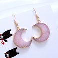 thumbnail image 4 of Pendientes Laklulu Moon, pendientes sencillos y capaces, 4 of 5