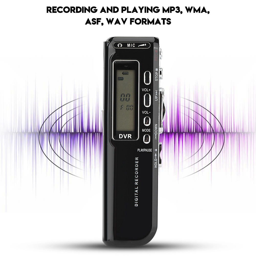 Buy Ashata Multilanguage 8GB Memory Digital Voice Recorder Auto