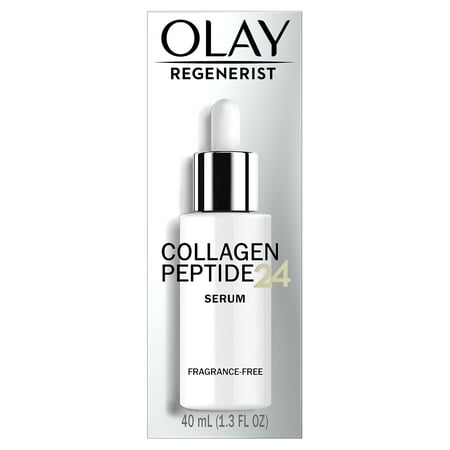 Olay Regenerist Collagen Peptide 24 Serum, Fragrance-Free, 1.3 Fl Oz