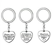 AGR8T Key Rings Teacher Appreciation Gifts Back-to-School Keychain Pack of 3pcs