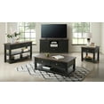 thumbnail image 4 of Martin Svensson Home Monterey Sofa 50" Console Table, Black and Brown, 4 of 10