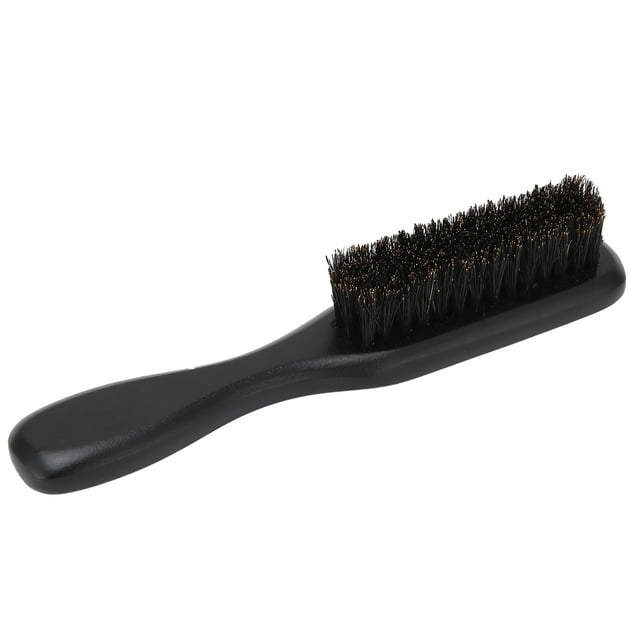 Cepillo para barba, cepillo para el cuidado de la barba, peines para barba y bigote, cepillo de cerdas de jabalí, diseño fácil de usar