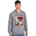 thumbnail image 3 of Kanji Street Fighter No Mercy Ryu Zip Hoodie Sweatshirt Men Brisco Brands S, 3 of 6