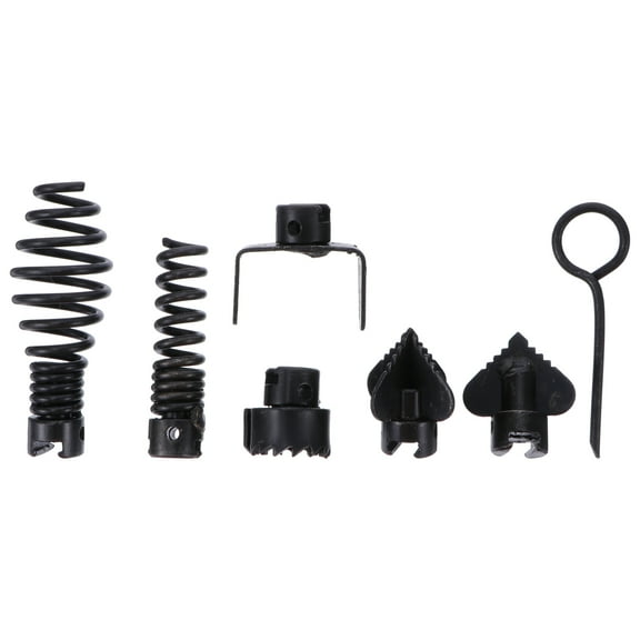 Worgeous 14 pcs Manganese Steel Dredge Cutter Heads Special for Drain Cleaning Machine