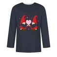 thumbnail image 4 of Nmnitkp Mens Shirts High-Quality Fabric Valentine's Day Love Print Mens T-shirts New Design Mens Vintage Baseball Raglan 3/4 Sleeve Plain Casual Tee Basic Active T Shirts(Plus Size & Regular), 4 of 5