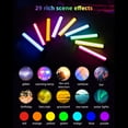 thumbnail image 3 of Weeylite Portable RGB Photography Stick Light with 29 Light Effects, 2500K-8500K Color Temperature, Adjustable Brightness, APP Control, Magnetic Design, Built-in Lithium Battery - Weeylite K21, 3 of 7